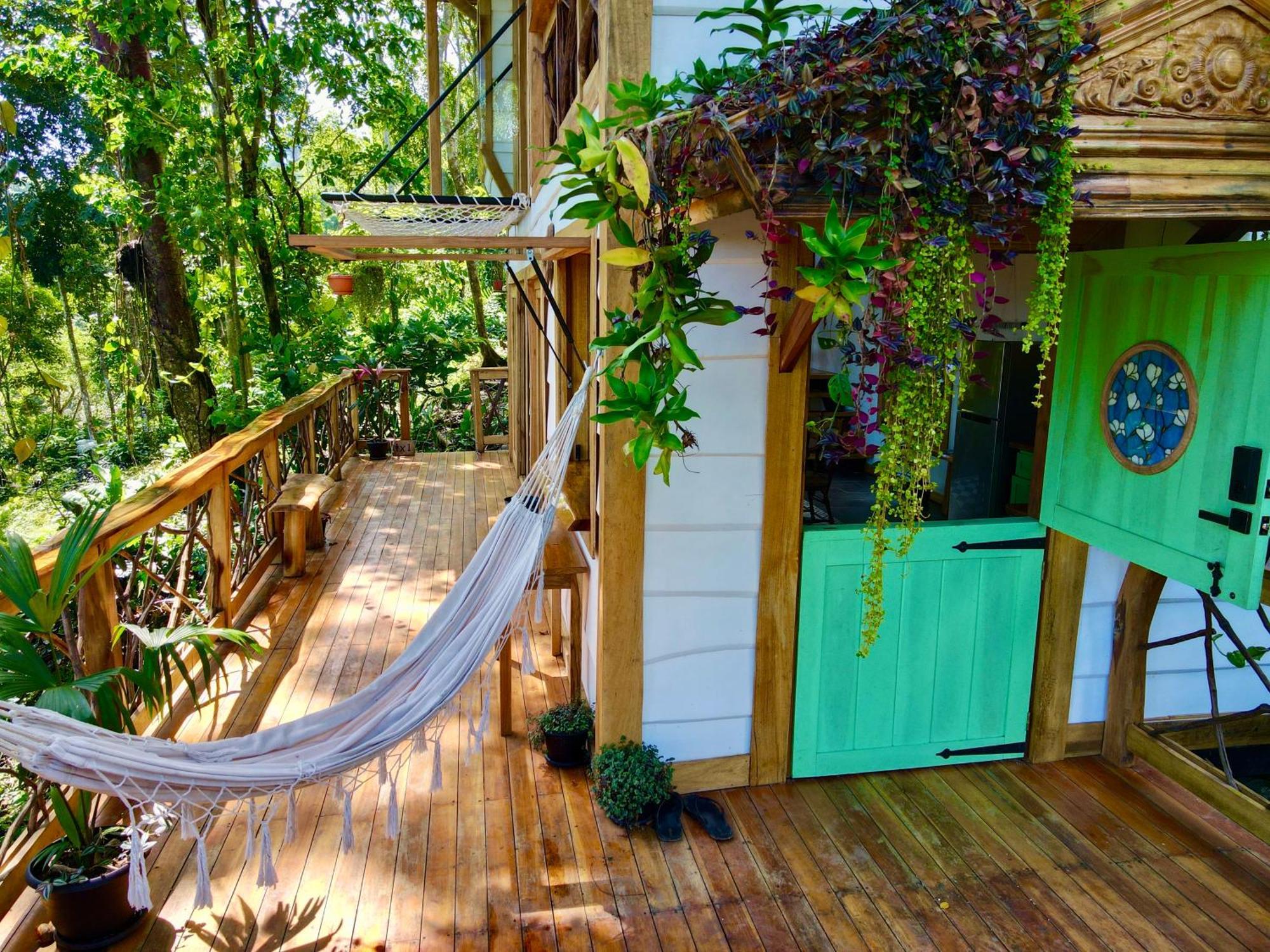 Jungle Spirit Treehouse Villa Cahuita Eksteriør billede